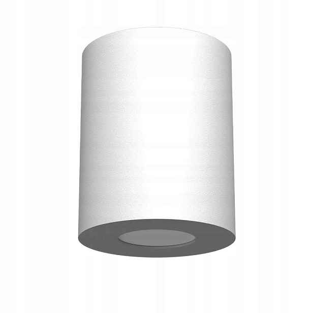 Bodové stropní svítidlo bílé kulatý, minimalistické, GU10 Brosline