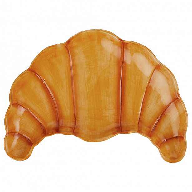 Butlers CROISSANT Dekorační talíř 23 x 16 cm - hnědá