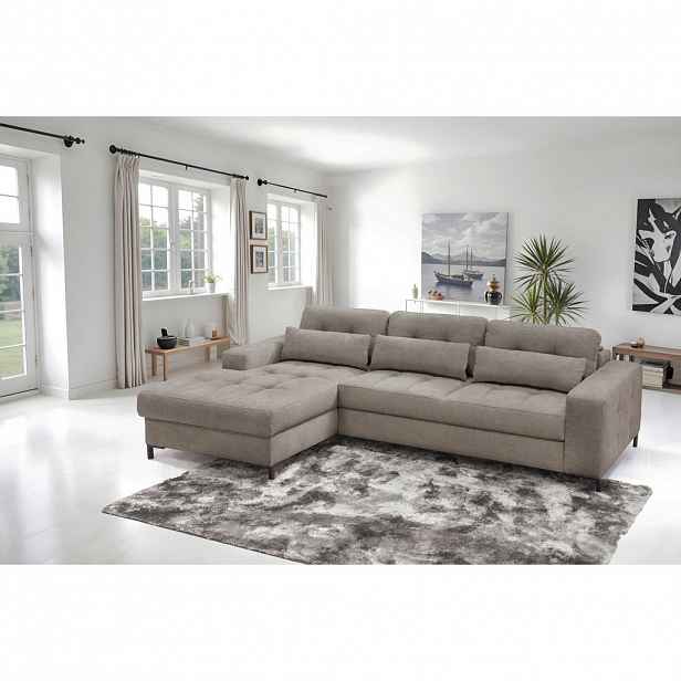 Livetastic ROHOVÁ SEDAČKA, textil, světle hnědá