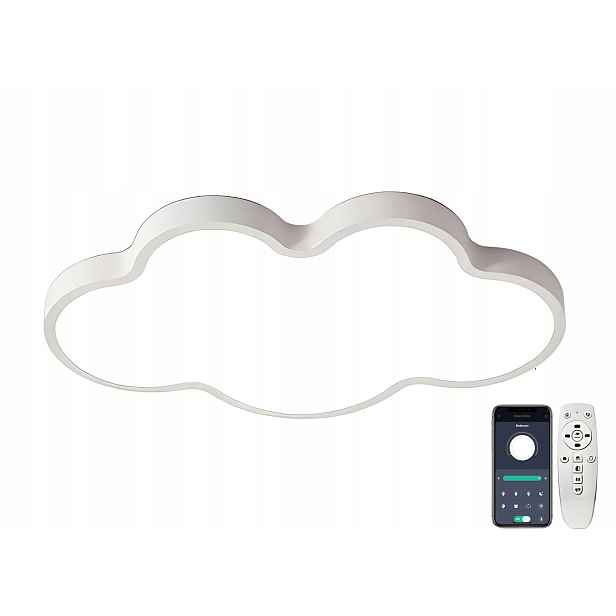 Cloud Stropní Svítidlo Stropní Svítidlo Obláček Led Lighting Bílá S Dálkovým Ovládáním Do Obývacího Pokoje