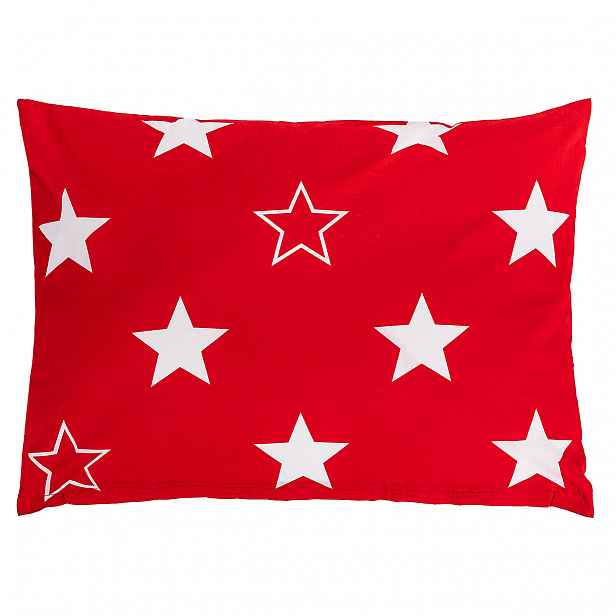 4Home Povlak na polštářek Stars red , 50 x 70 cm