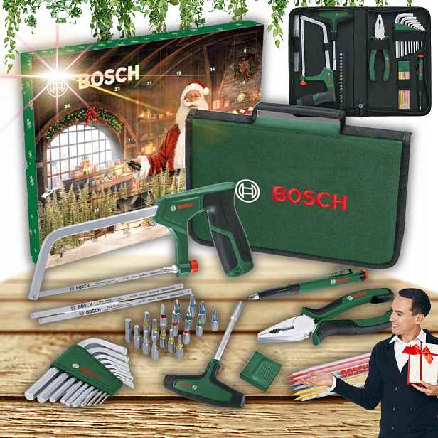 Adventní Kalendář Bosch Pro Muže, Nářadí, Vánoční Dárek Pro Chlapíka!