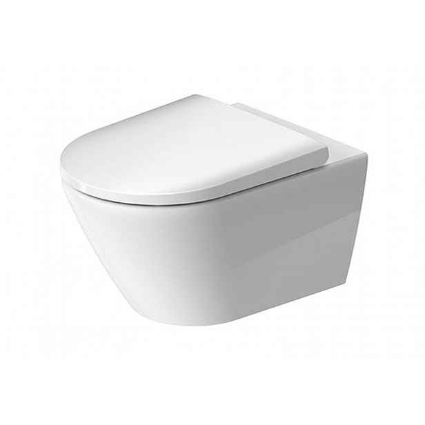 Duravit D-Neo - Závěsné WC se sedátkem SoftClose, Rimless, bílá 45770900A1