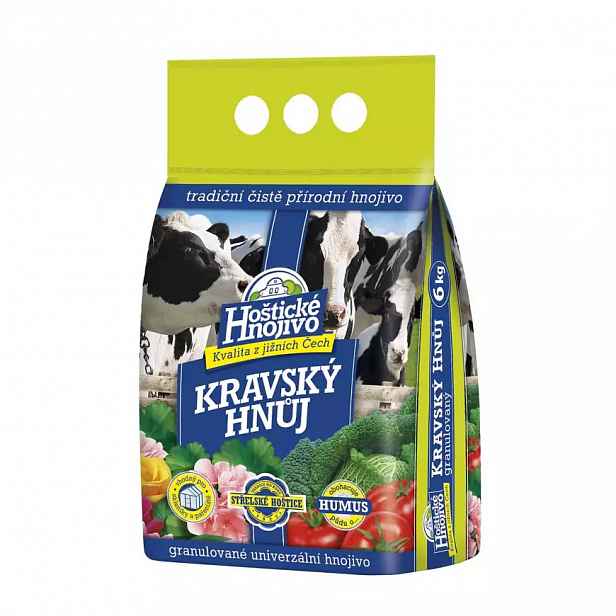 Granulované univerzální Hoštické hnojivo 6 kg
