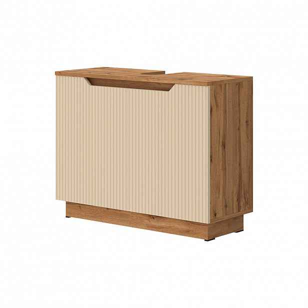 Vicco ZÁKLADNÍ SKŘÍŇKA POD UMYVADLO Lotta Kašmír 79.6 x 62.1 cm se 2 dveřmi