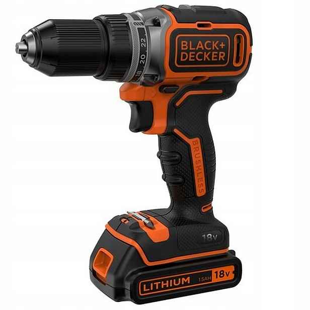 Aku Vrtačka 18V BL186KB-QW Black+decker