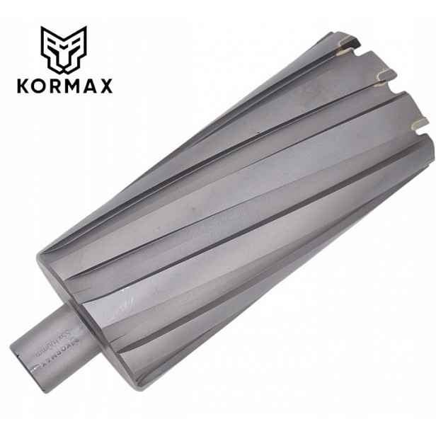 Fréza trepanační karbidem 56 x 100 mm vrták 56 x 100 Weldon Kormax