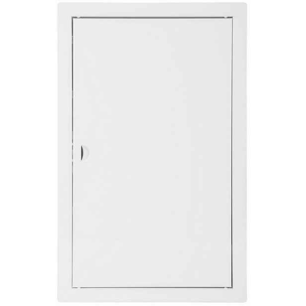 Kovové Revizní Dvířka Zámek Bílé 25x50