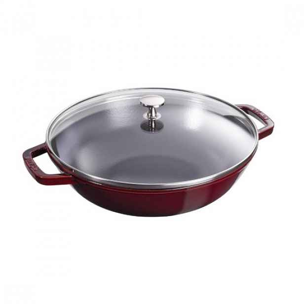 Wok pánev, litina, 30cm, Grenadine - Staub