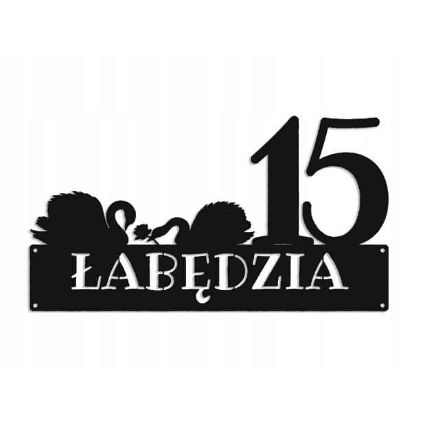 Číslo Na Dům 48 cm Tabule Adresa Ocel 2 mm Grafika 5370
