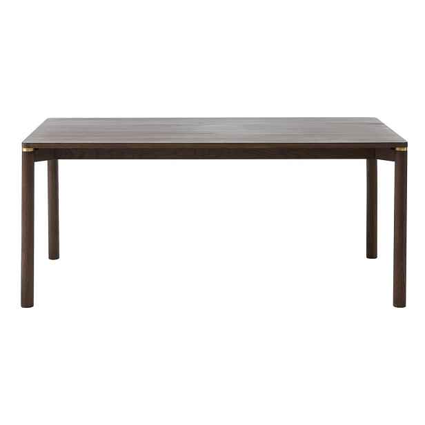 Hnědý rozkládací jídelní stůl 95x180 cm Arun – Unique Furniture