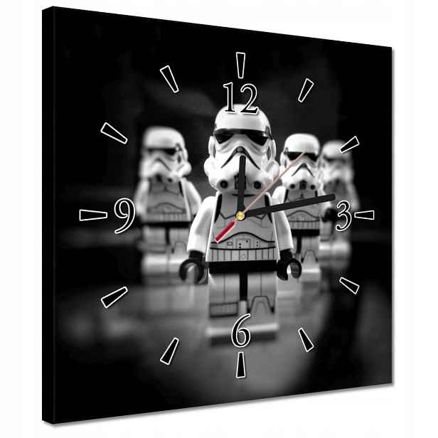 Hodiny 30x30 Stormtrooper Figurka