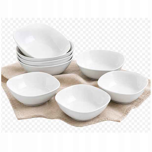 Misky Sada 6 osob Salátová polévka Musli 6 Kusů 17 cm Elisa