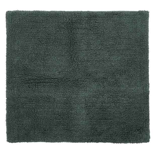 Tmavě zelená koupelnová předložka 60x60 cm Riva - Tiseco Home Studio