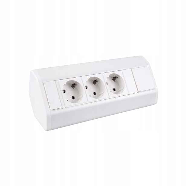 Corner Box rohový prodlužovací kabel s 3 zásuvkami