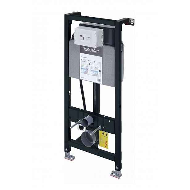 Duravit DuraSystem - Předstěnová instalace pro závěsné WC, 115 cm, integrované hygienické splachování, pro SensoWash WD1013000000