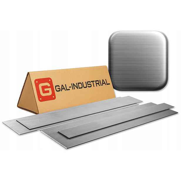 Hliníkový Řezák Kartáčovaný 60 x 5 mm 130 cm Řezání Na Míru