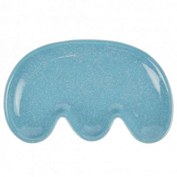 Butlers ORGANICS Dekorační talíř 18 x 11 cm - modrá