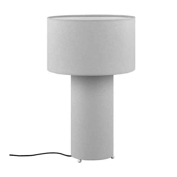 Světle šedá stolní lampa (výška 40 cm) Bale – Trio