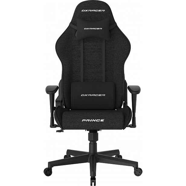 Herní židle DXRacer PRINCE černá, látková