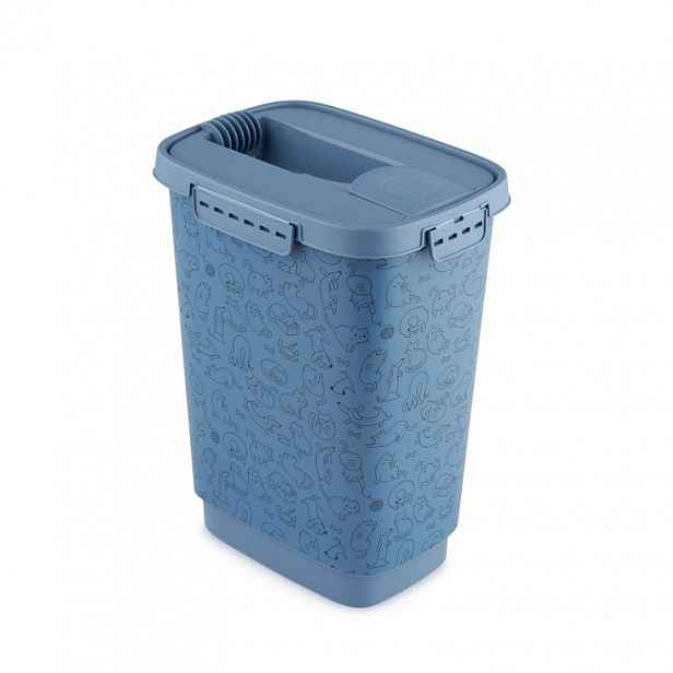 Kontejner na krmivo CODY 10 L, plast, modrý