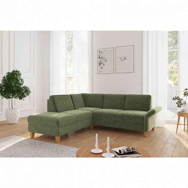 Sit & More ROHOVÁ SEDAČKA, textil, světle zelená