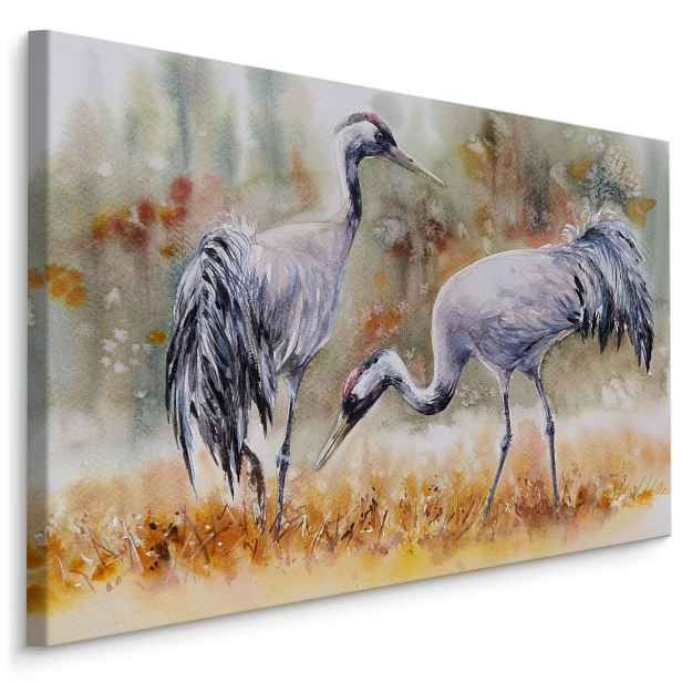 MyBestHome BOX Plátno Jeřáby Na Poli Varianta: 30x20