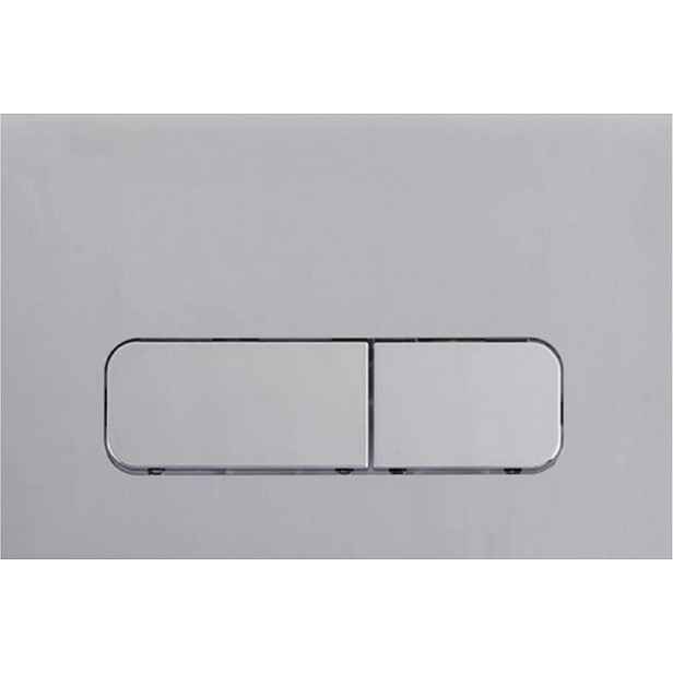Splachovací tlačítko M2 stříbrný chrom mat pro Wc stojan Geberit Sigma