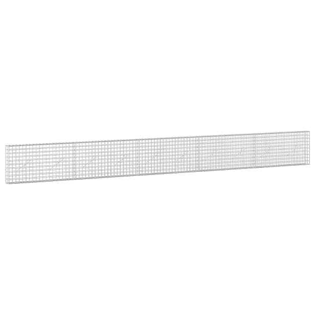 vidaXL Gabion s drátem 5 mm a síťkou 5x5 cm 500x10x50 cm