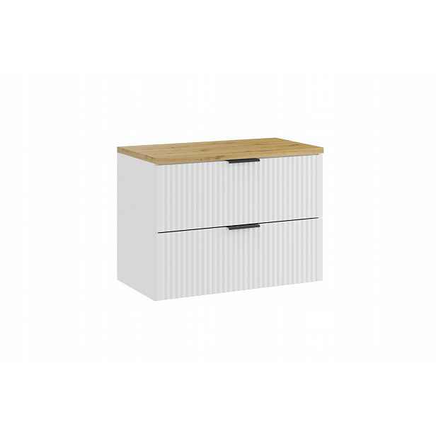 Zestaw meblowy 80cm z blatem, Adel White
