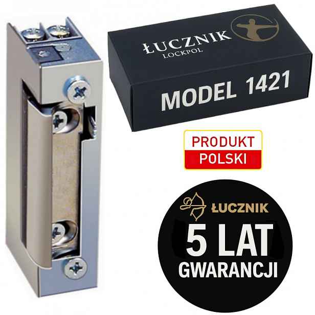 Elektrozávěs Łucznik 1421 12v 24v reverzní S Blokádou