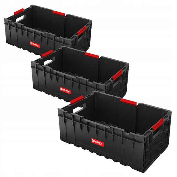 Qbrick System One Box 2.0 box na nářadí, velký koš, nádoba 35 l x 3