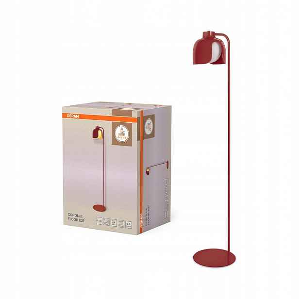 Stojací podlahová lampa E27 Dekorativní červená Decor Osram