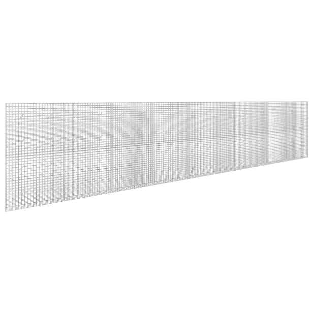vidaXL Gabion s drátem 5 mm a síťkou 5x5 cm 900x20x200 cm