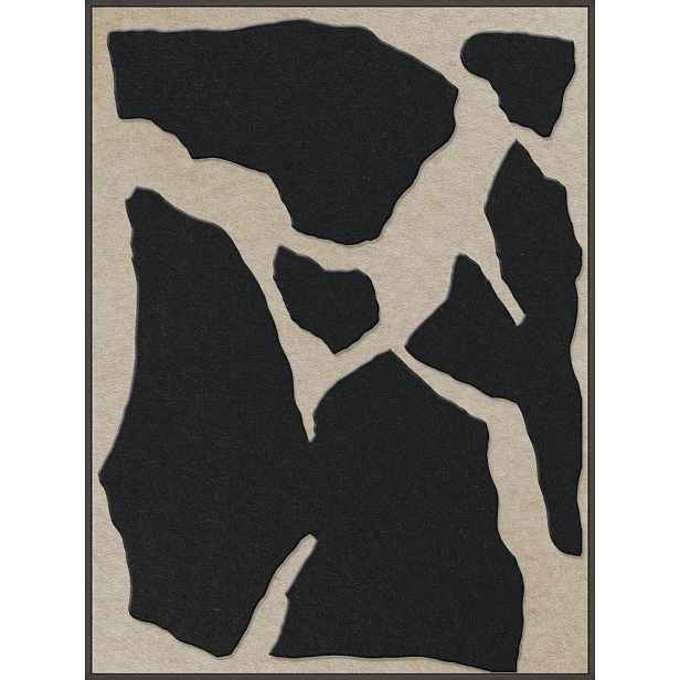3D obraz s rámem/akustický 90x120 cm Soundgarden 1 – Malerifabrikken