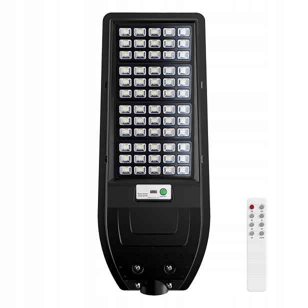 Eko-Light Solární lampa Via 150W 1800Lm 6000K Stropní lustrová lampa
