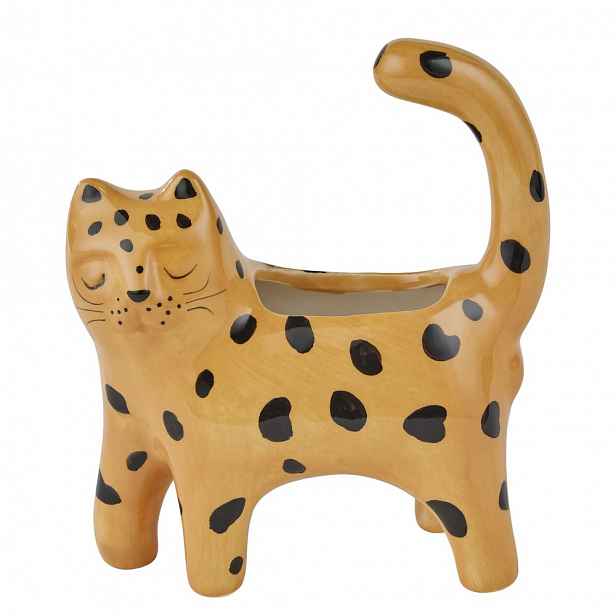 Butlers LITTLE LEO Mini váza leopard