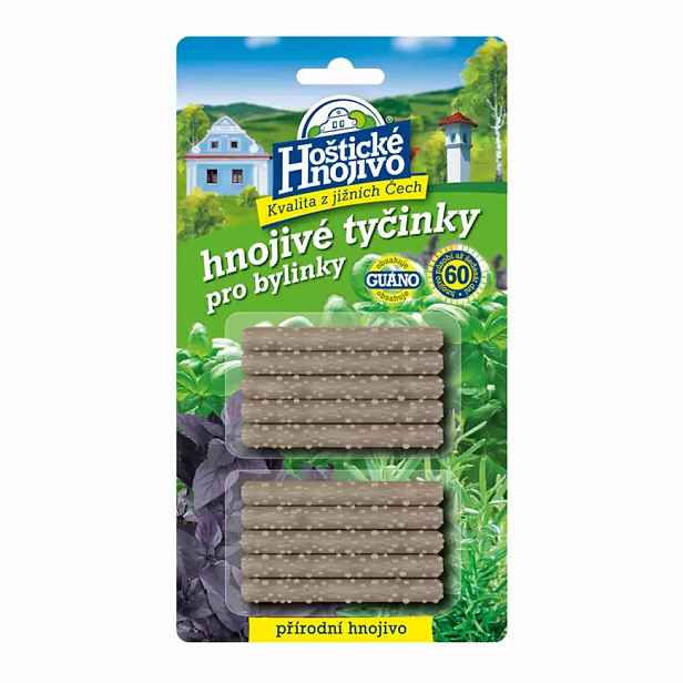 Hnojivé tyčinky pro bylinky