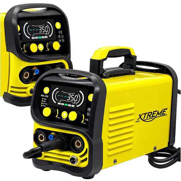 Invertorová Svářečka Xtreme MIG-350 350A Mig Mag Mma Tig Flux Igbt 230V 4V1