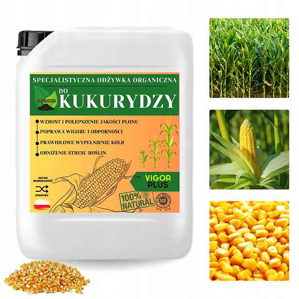 Vícesložkový kondicionér pro kukuřici Vigor Plus Přírodní kondicionér 10 l
