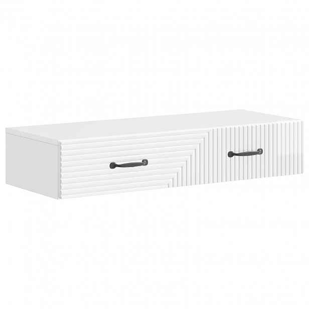 vidaXL Nástěnný boční stůl 87,5 x 34,5 x 17 cm Kompozitní dřevo