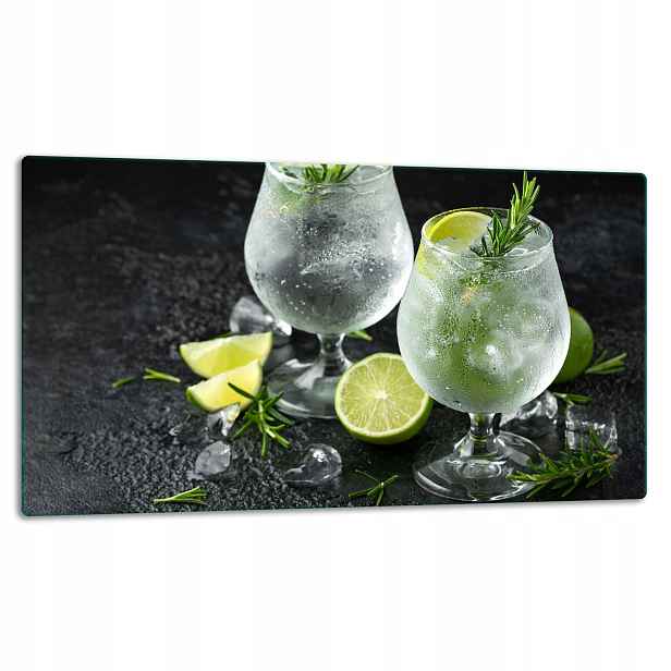 7v1 Skleněná Deska Na Krájení 52x30 Drink