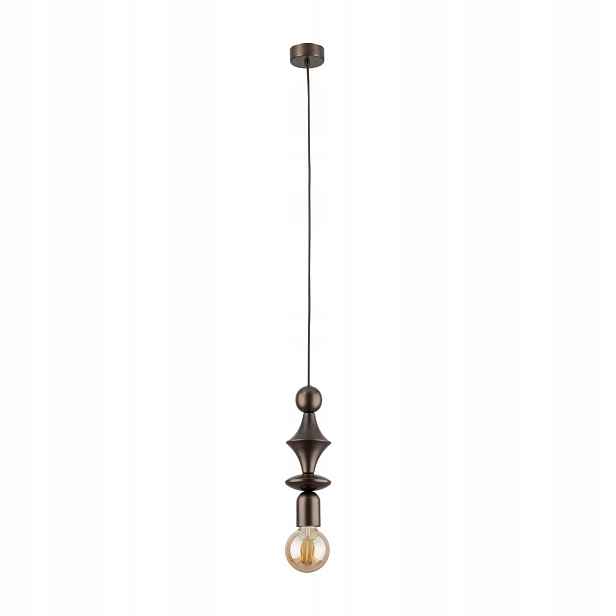 Designová Závěsná Lampa S Závěsem, Hnědá Barva, Do Obývacího Pokoje, Závit E27 Tk Lighting