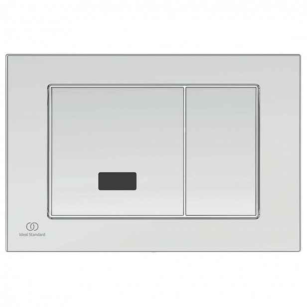Ideal Standard Septa Pro - Elektronické/mechanické ovládací tlačítko splachování E1, chrom R0131AA