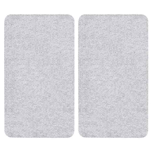 Kryty na sporák z tvrzeného skla v sadě 2 ks 52x30 cm Transparent – Allstar