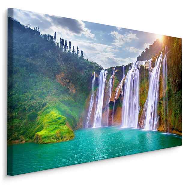 Plátno Vodopád Jiulong V Číně Varianta: 40x30