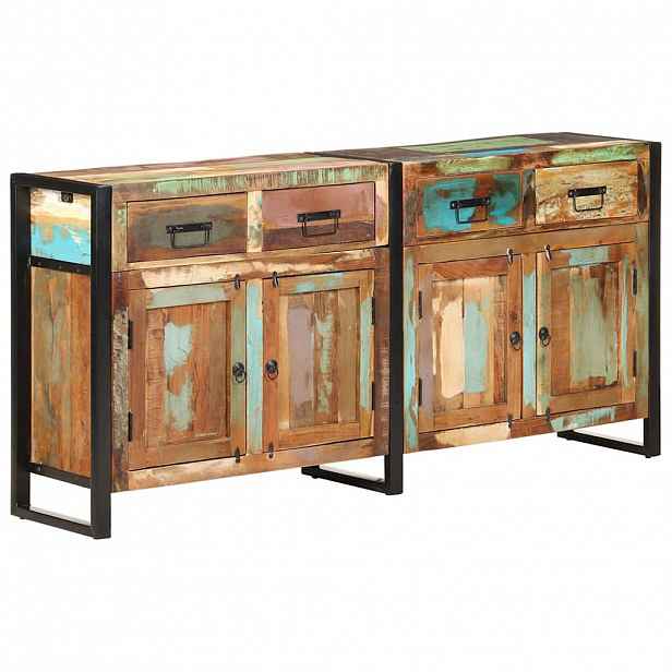 vidaXL Příborník 172 x 35 x 80 cm masivní recyklované dřevo