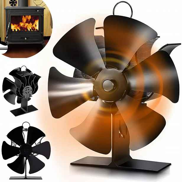 Krbový Ventilátor Termoelektrický Větráček Napájený Teplem Turbína