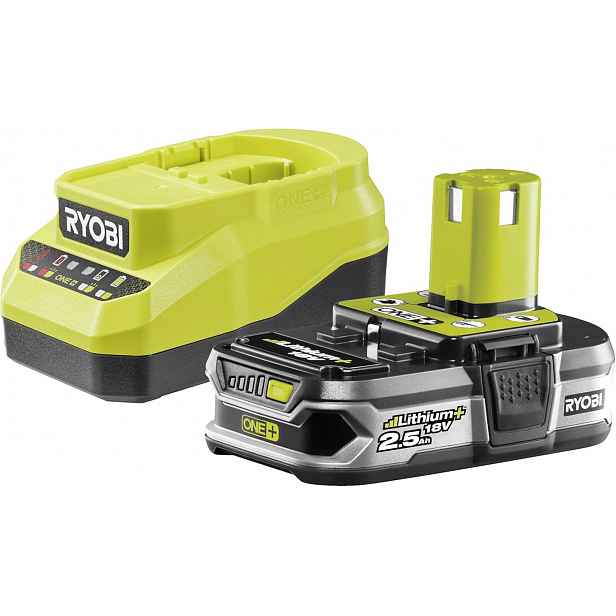 Sada Akumulátor RB1825 2,5 Ah 18V One+ Nabíječka Ryobi RC18120A-125