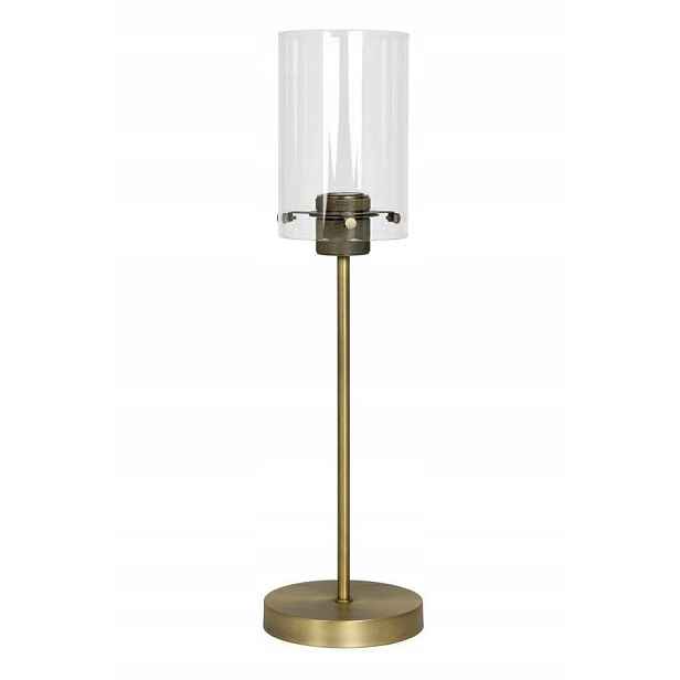 Stolní lampa noční lampa skleněná skandinávská 55 cm do ložnice
